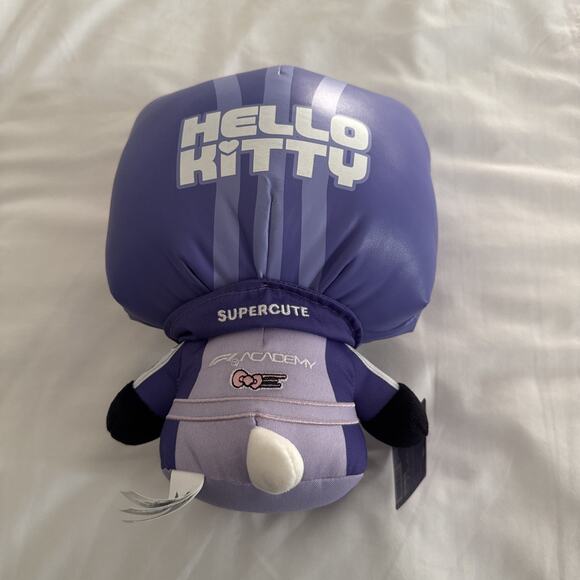 NEW Hello Kitty F1 Academy Formula One Las Vegas Collaboration Purple Plush 12" - Picture 2 of 8